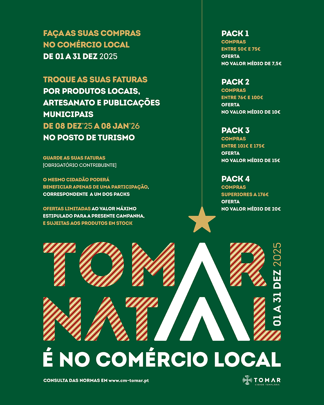 banner tomar natal e no comercio local instagram e facebook 1080x1350