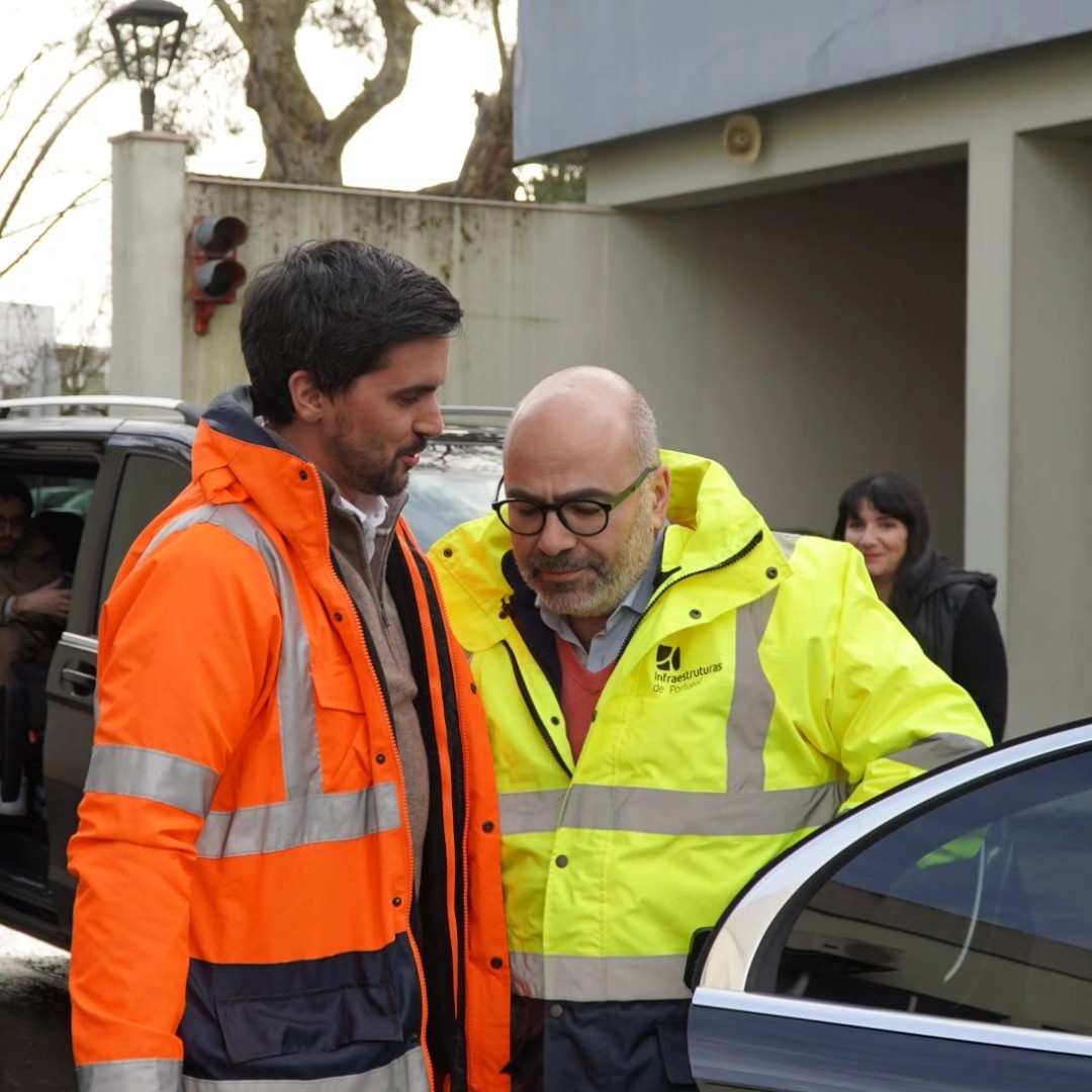 Ministro das Infraestruturas em Tomar