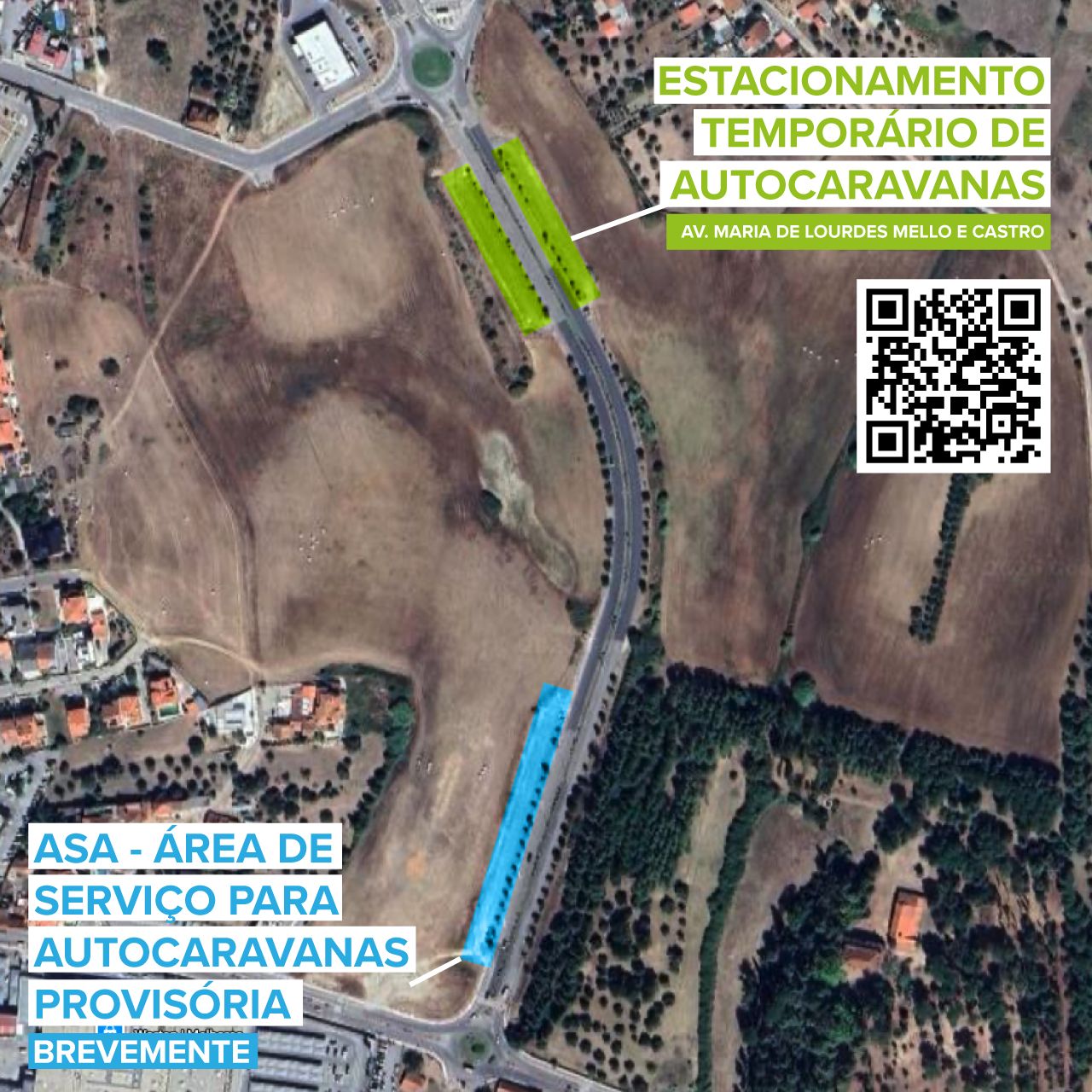 Local Provisório para Estacionamento de Autocaravanas