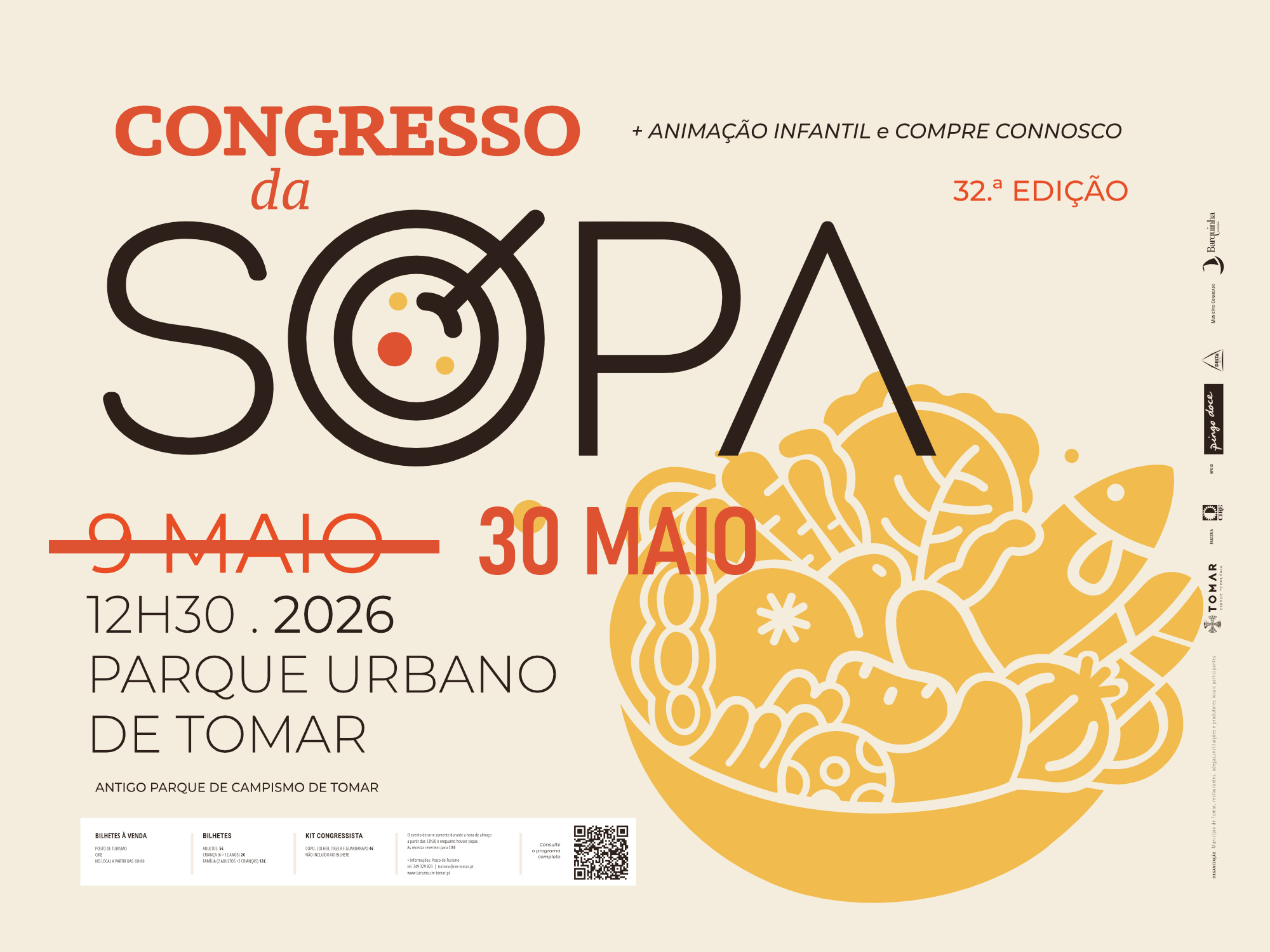 30 de maio - Congresso da Sopa regressa com nova localização no Parque Urbano