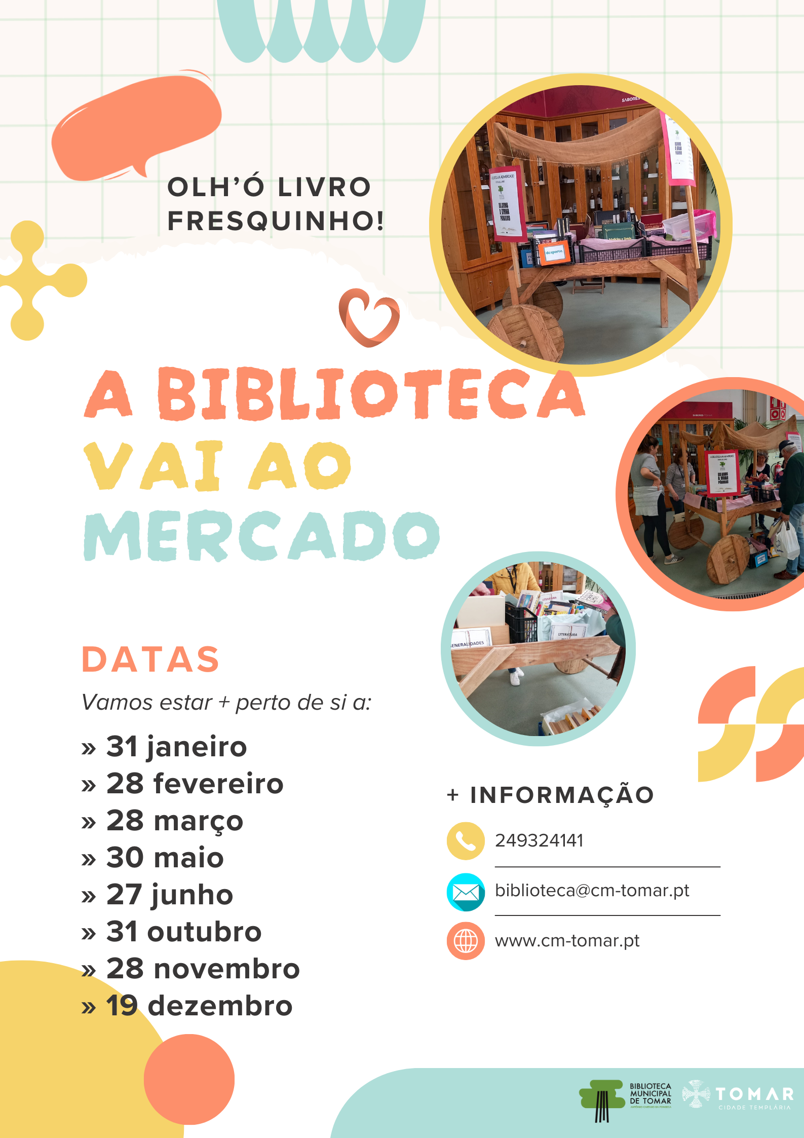A Biblioteca vai ao Mercado