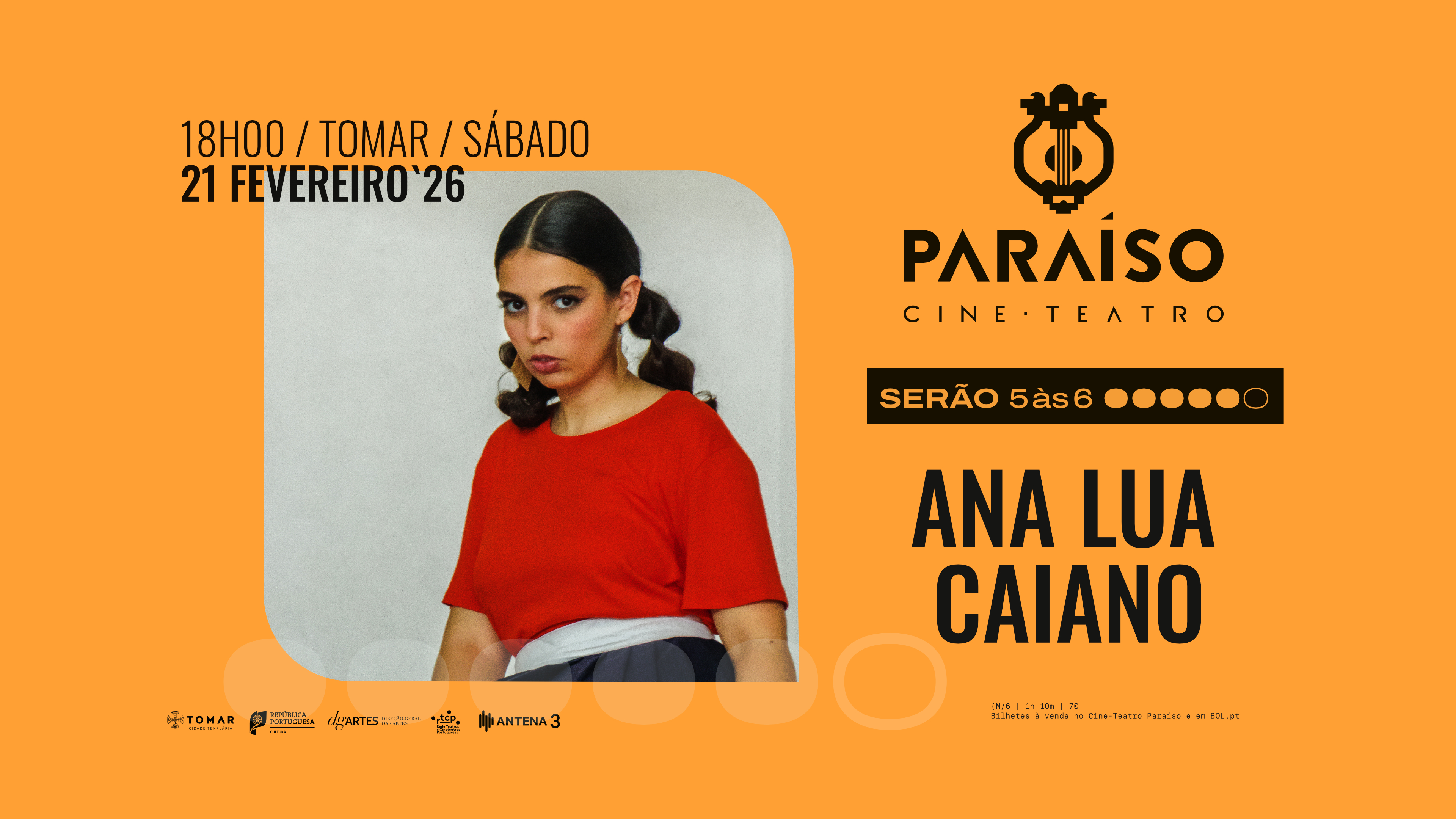 “Serão 5 às 6” com Ana Lua Caiano