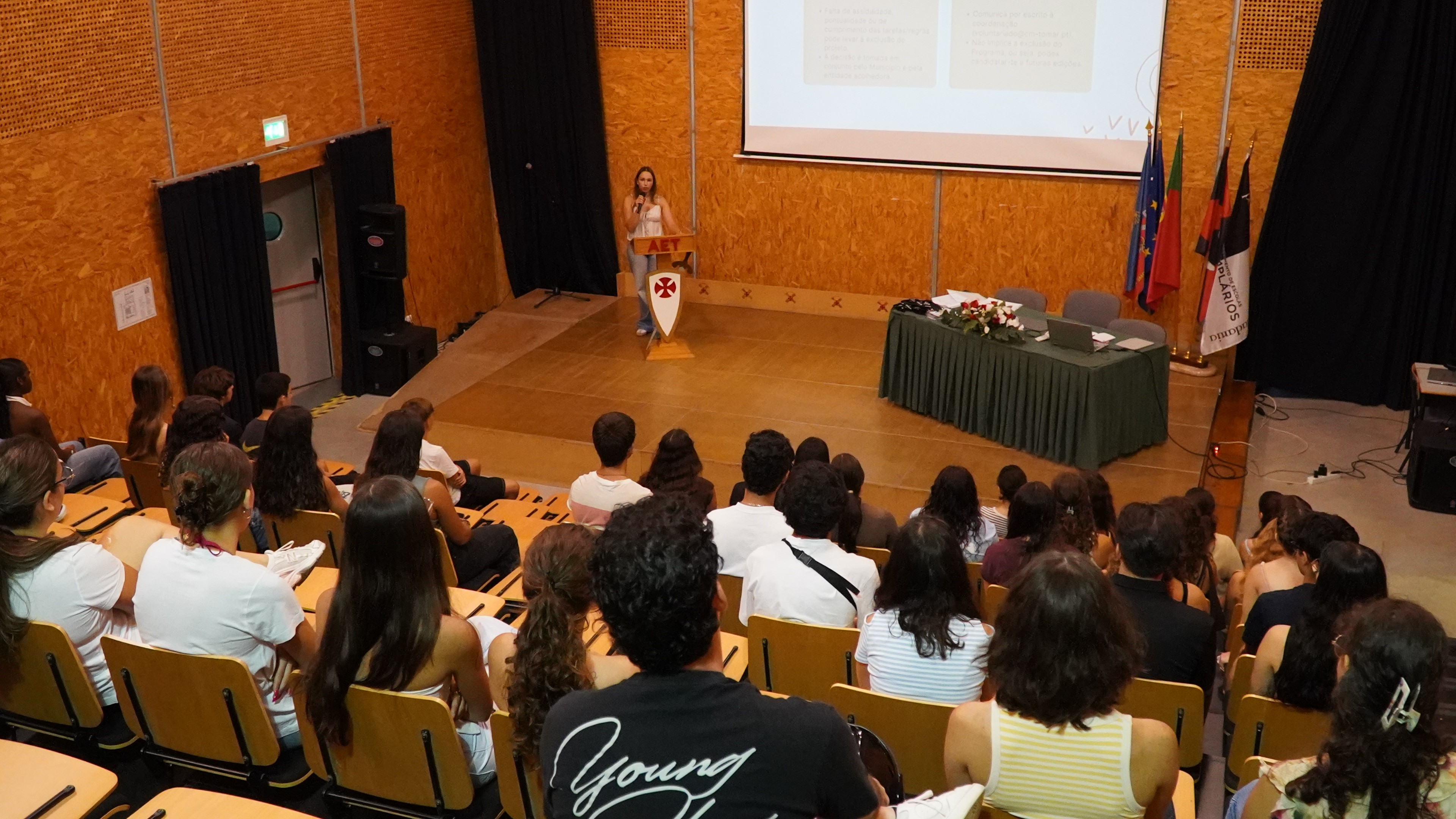 Jovens tomarenses com forte adesão a programa de Voluntariado que iniciou segundo turno