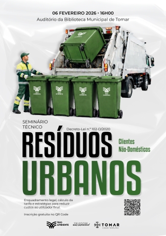 Seminário técnico sobre a tarifa de resíduos urbanos