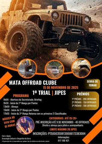 1.º Trial Mata Offroad